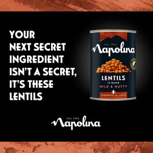 Napolina Lentils in Water 400g - gallery image 2