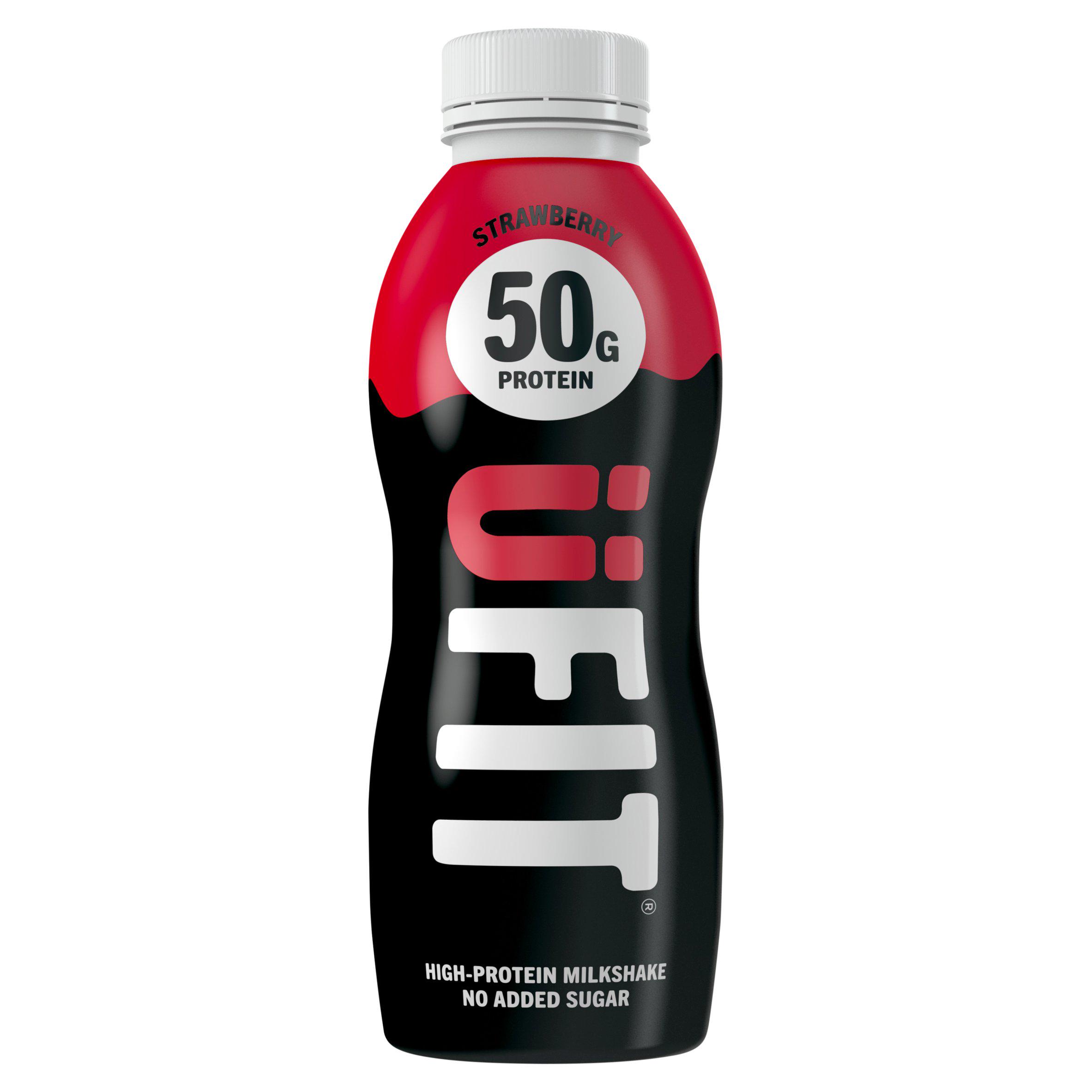 Ufit High Protein Milkshake Strawberry Flavour 500ml