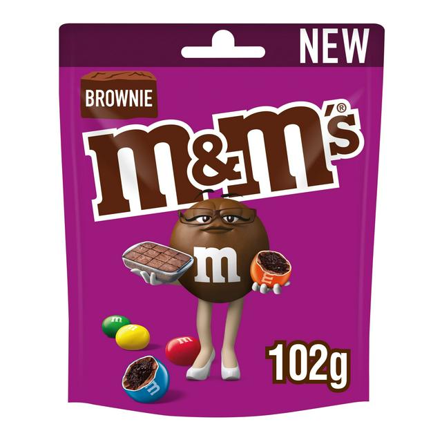 M&M's Brownie Bites Milk Chocolate Pouch Bag 102g