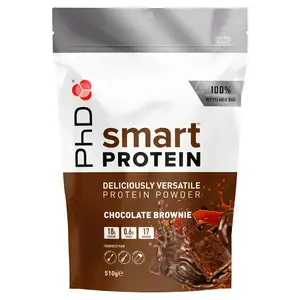 PhD Smart Protein Deliciously Versatile Protein Powder Chocolate Brownie 510g