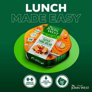 John West On the Go Harissa Spiced Super Tuna Salad 220g - gallery image 2