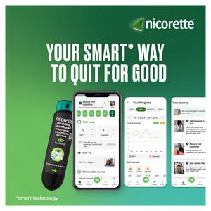 Nicorette QuickMist SmartTrack Mouthspray Nicotine Freshmint 1mgx150 - gallery image 4