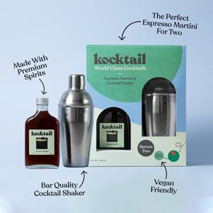 Kocktail Espresso Martini & Cocktail Shaker Gift Pack - gallery image 4
