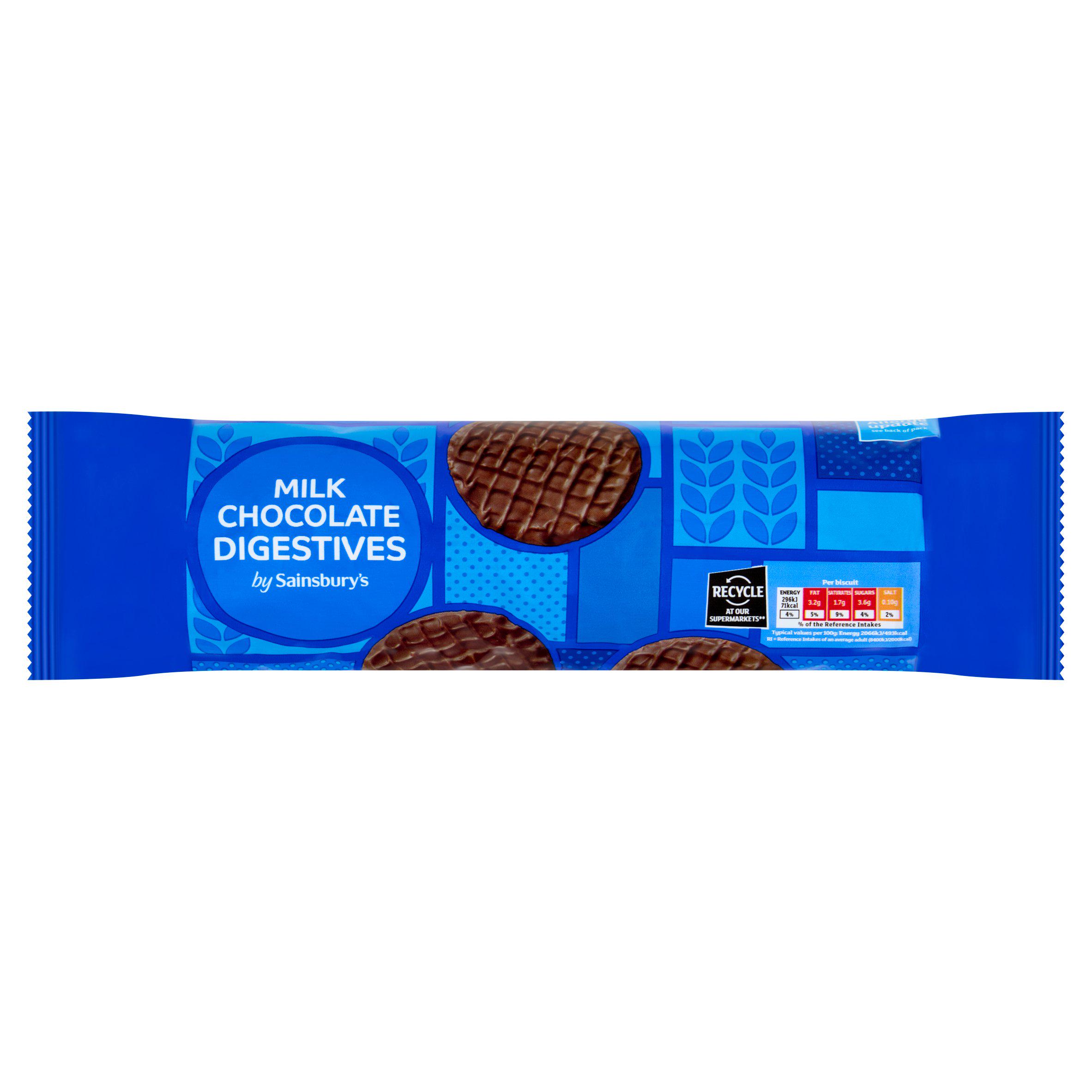 Sainsbury's Milk Chocolate Digestives 300g