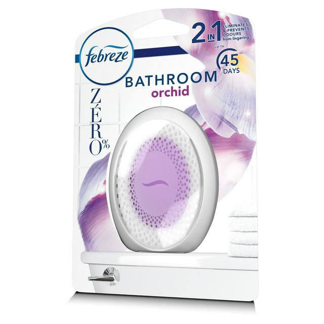 Febreze Zero% Bathroom, Continuous Air Freshener Odour Elimination