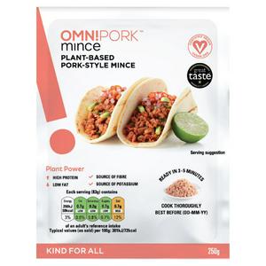OmniPork Plant-Based Pork-Style Mince 250g