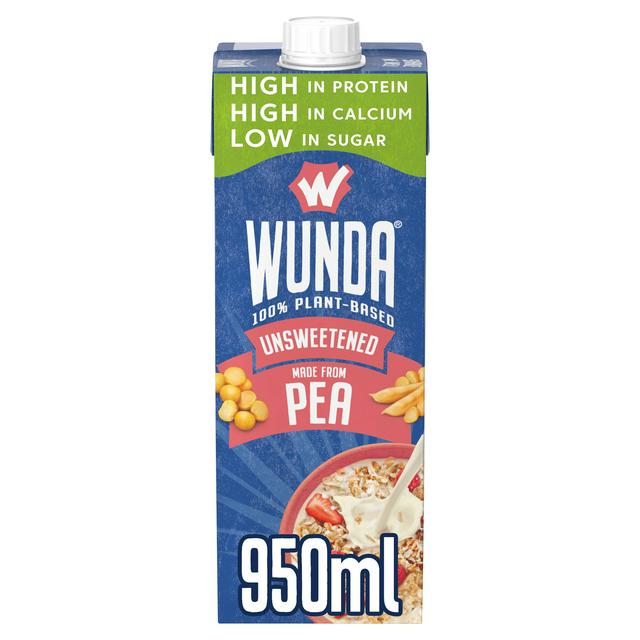 Image: https://assets.sainsburys-groceries.co.uk/gol/8083685/1/640x640.jpg Wunda Unsweetened Plant Based Milk 950ml Sainsbury39s