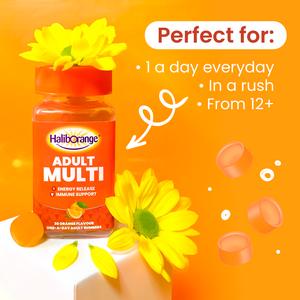 Haliborange Adult Multi Orange Flavour On-a-Day Adult Gummies x30 - gallery image 3