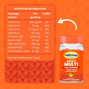 Haliborange Adult Multi Orange Flavour On-a-Day Adult Gummies x30 - gallery image 6
