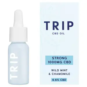 Trip CBD Oil Wild Mint & Chamomile 1000mg 15ml