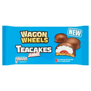 Wagon Wheels Teacakes Jammie 120g