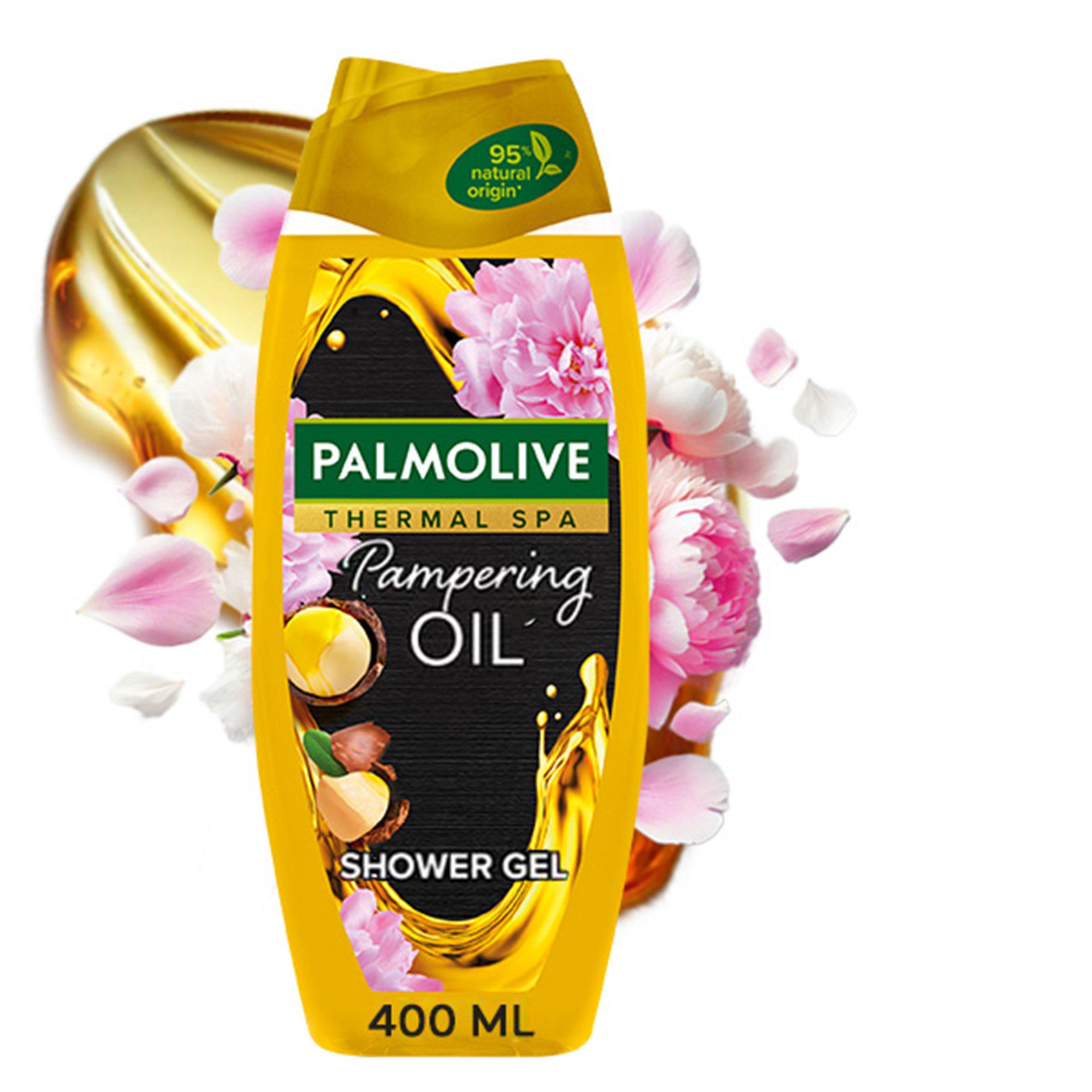 Thermal Spa Pampering Oil Shower Gel with Macadamia Oil 400ml