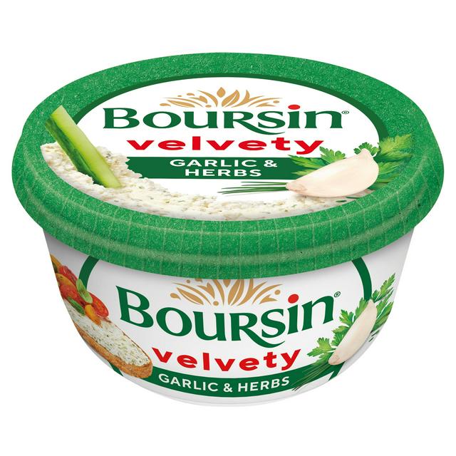 Boursin garlic and store herb cheese