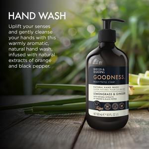 Baylis & Harding Goodness Lemongrass & Ginger Natural Hand Wash 500ml - gallery image 2