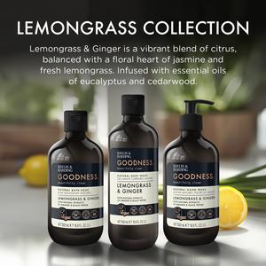 Baylis & Harding Goodness Lemongrass & Ginger Natural Hand Wash 500ml - gallery image 4