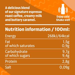 Starbucks Frappuccino Caramel Flavoured Milk Iced Coffee 4 x 250ml - gallery image 2