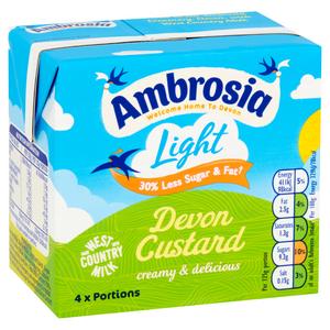 Ambrosia Light 500g Low Fat & Reduced Sugar Custard Dessert Carton - gallery image 4