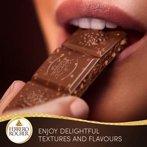 Ferrero Rocher Milk Chocolate & Hazelnut Bar 90g - gallery image 5