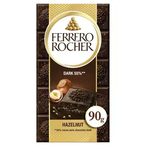 Ferrero Rocher Dark Chocolate & Hazelnut Bar 90g