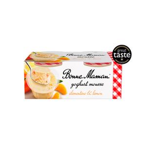 Bonne Maman Clementine & Lemon Mousse Dessert 2x70g - gallery image 2