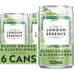 The London Essence Co. Blood Orange & Elderflower Tonic Water 6x150ml