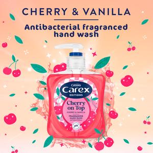 Carex 250ml Editions Cherry on Top Antibacterial Hand Wash - gallery image 3