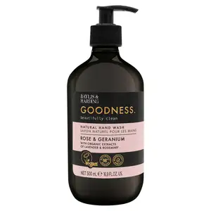 Baylis & Harding Goodness Rose & Geranium Natural Hand Wash 500ml