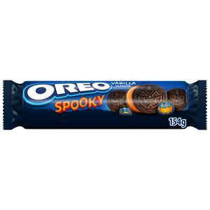 Oreo Spooky 154g Cocoa Vanilla Filling Sandwich Cookies
