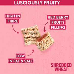 Nestle Shredded Wheat Bitesize Red Berry Wheats Cereal 450g - gallery image 3
