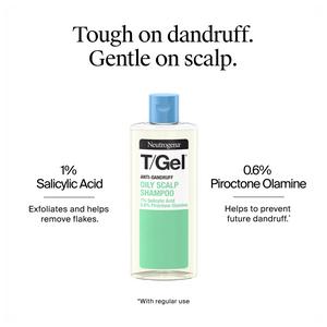 Neutrogena T-Gel Oily Scalp Anti-Dandruff Shampoo 250ml - gallery image 4