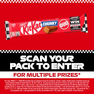 KitKat Chunky Duo Milk Chocolate Chocolate Bar 64g - gallery image 3