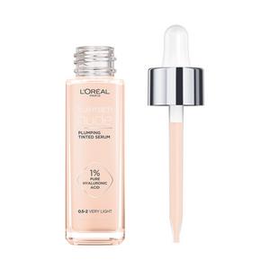 L'Oreal Paris True Match Nude Plumping Tinted Serum, 1% Hyaluronic Acid, Shade 0.5-2 Very Light - gallery image 2
