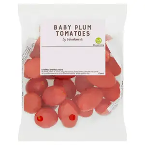 Sainsbury's Baby Plum Tomatoes 325g