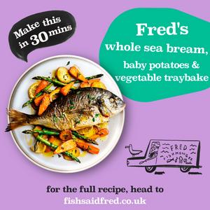 Fish Said Fred Whole Sea Bream 520g - gallery image 4
