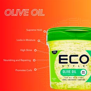 Ecostyle Professional Styling Gel Olive Oil 473ml - gallery image 5