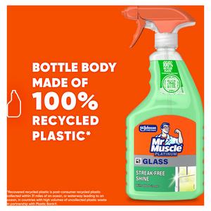 Mr Muscle Platinum Window & Glass Cleaning Spray 750ml - gallery image 4