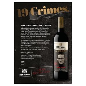 19 Crimes The Uprising Red Wine 75cl - gallery image 5