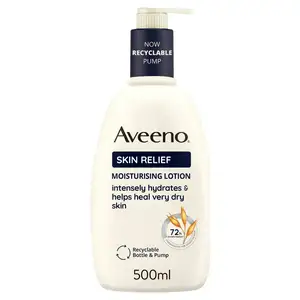 Aveeno Skin Relief Moisturising Lotion Unscented Moisturiser 500ml