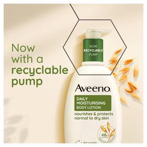 Aveeno Daily Moisturising Body Lotion Suitable For Sensitive Skin 500ml - gallery image 4