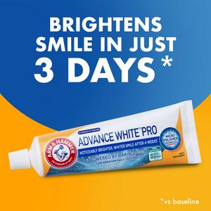 Arm & Hammer Advance White Pro Toothpaste 75ml - gallery image 2