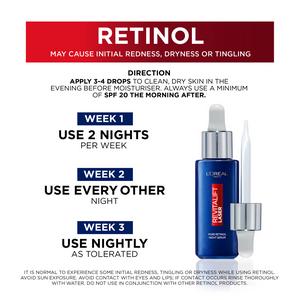 L'Oreal Paris Revitalift Laser Pure Retinol Deep Anti-Wrinkle Night Serum 30ml - gallery image 5
