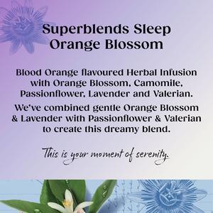 Twinings Superblends Sleep Valerian & Orange Blossom Tea Bags x20 30g - gallery image 2