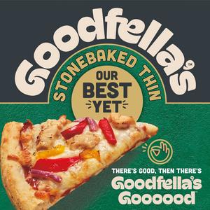 Goodfella's Stonebaked Thin BBQ Chicken Pizza 385g - gallery image 2