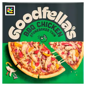 Goodfella's Stonebaked Thin BBQ Chicken Pizza 385g