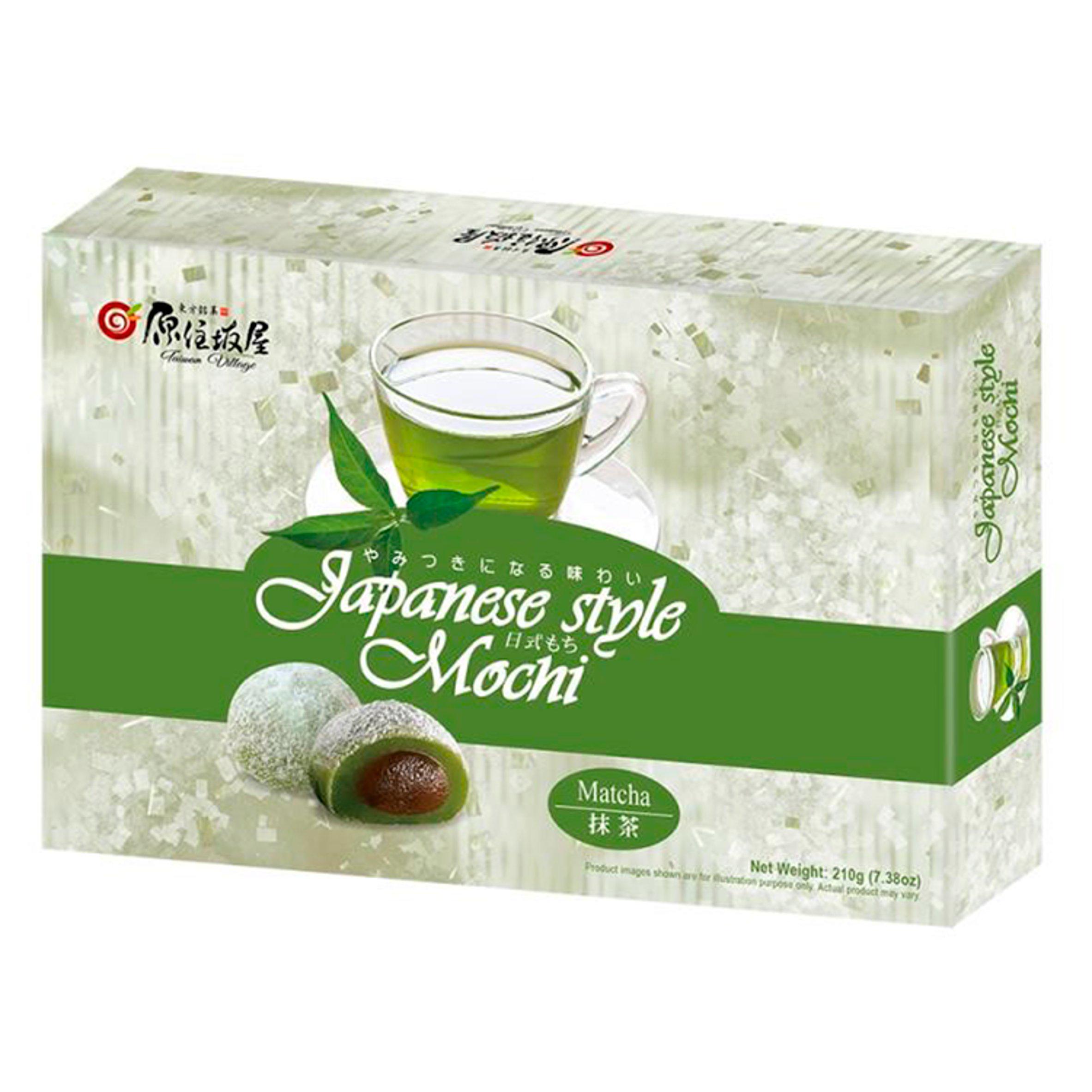 Japanese Style Mochi Matcha Vegetarian Snack Box 210g