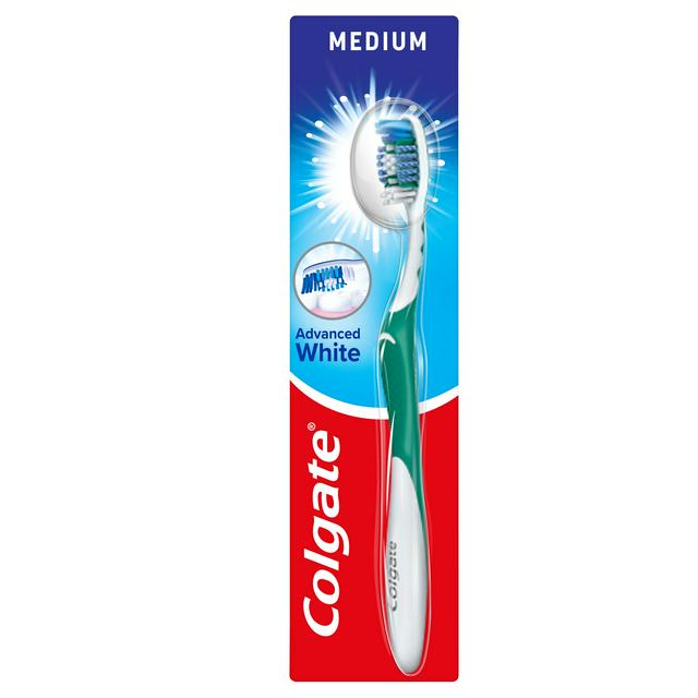Colgate Advanced White Medium Toothbrush - gallery image 1