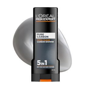 L'Oréal Men Expert Total Clean Shower Gel Large XL 400ml - gallery image 2