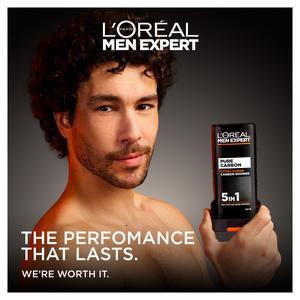 L'Oréal Men Expert Total Clean Shower Gel Large XL 400ml - gallery image 3
