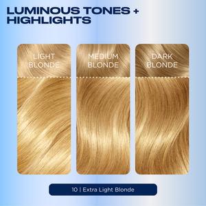 Clairol Nice'N Easy Extra Light Blonde 10 Permanent Crème Hair Dye - gallery image 3