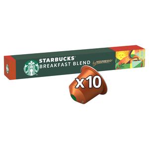Starbucks Breakfast Blend by Nespresso Medium Roast Coffee Capsules 10x56g - gallery image 2
